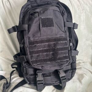 Tactical Black Backpack
